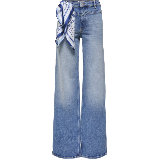 Only Onljuicy hw wide cut scarf dnm rea medium blue den 15363818-179695 large