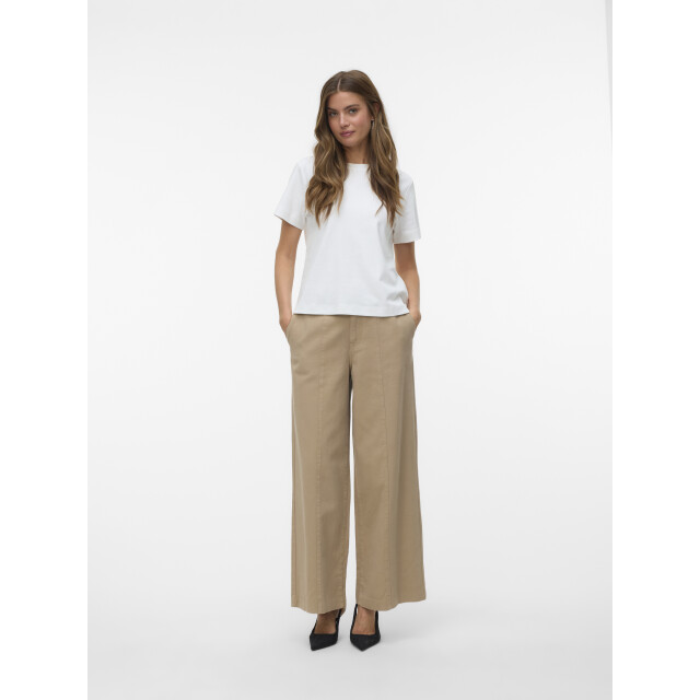 Vero Moda vmmarley mw super wide pant 10338584 silver mink 06541.185.0034 large
