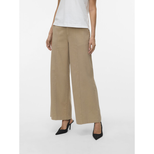 Vero Moda vmmarley mw super wide pant 10338584 silver mink 06541.185.0034 large