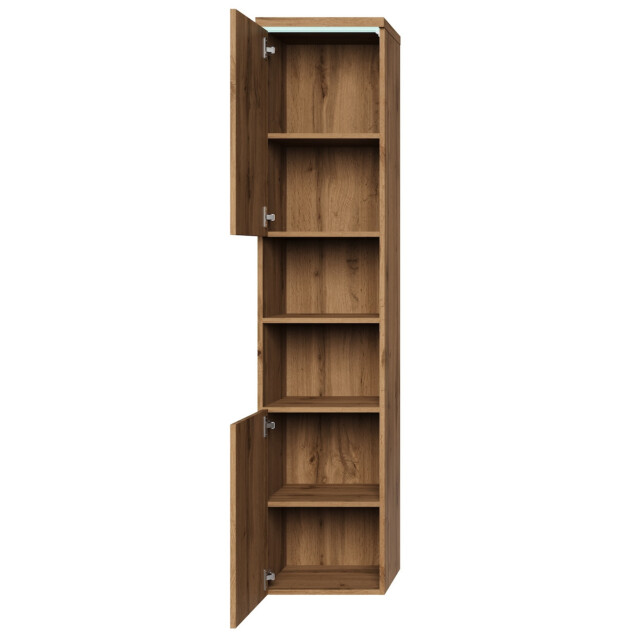 Badplaats Badkamerkast paso 35 x 35 x 160 cm - hangende kolomkast met 2 3181279 large