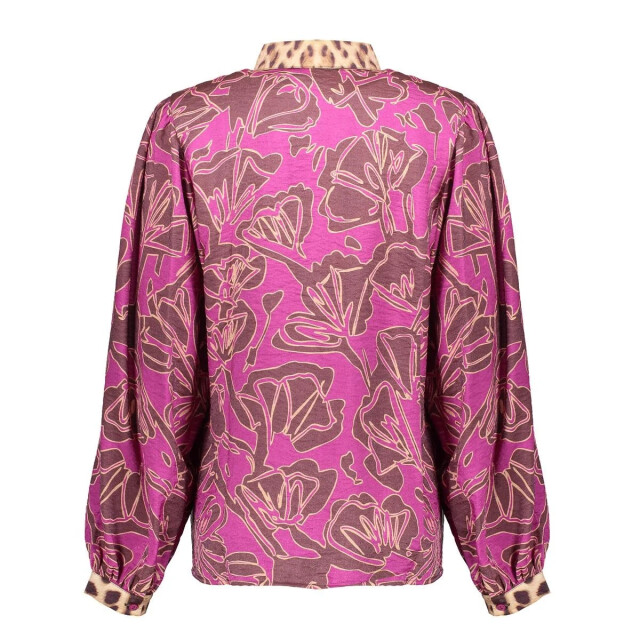 Geisha 53937-20 765 blouse mocca/fuchsia 53937-20 765 large