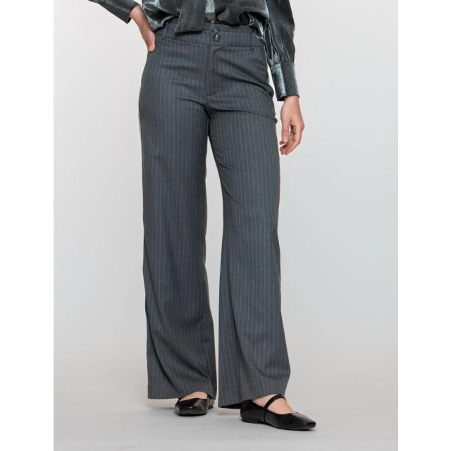 Geisha 51508-10 925 pants pinstripe tape grey 51508-10 925 large