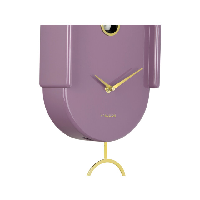 Karlsson wandklok tweet light mauve 3259514 large