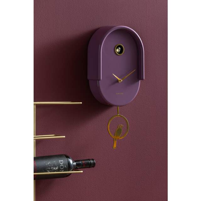 Karlsson wandklok tweet light mauve 3259514 large