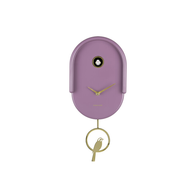 Karlsson wandklok tweet light mauve 3259514 large