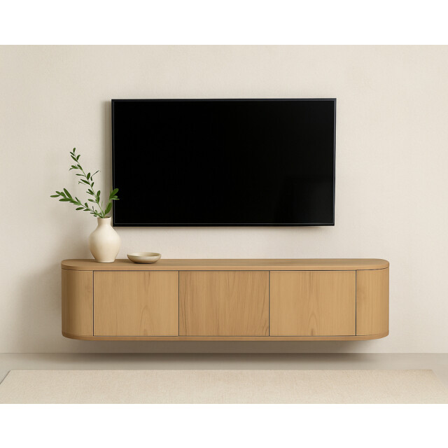 Livingfurn tv-meubel novero zwevend 35x180x33cm 3286019 large