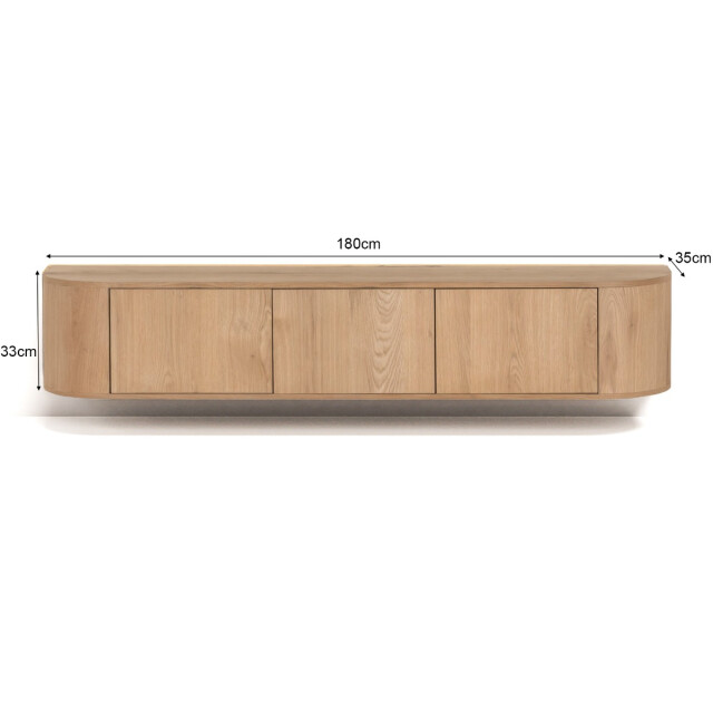 Livingfurn tv-meubel novero zwevend 35x180x33cm 3286019 large
