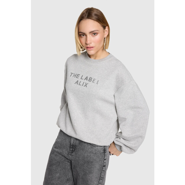 Alix The Label 2511887472 foil alix sweater 2511887472 Foil ALIX sweater large