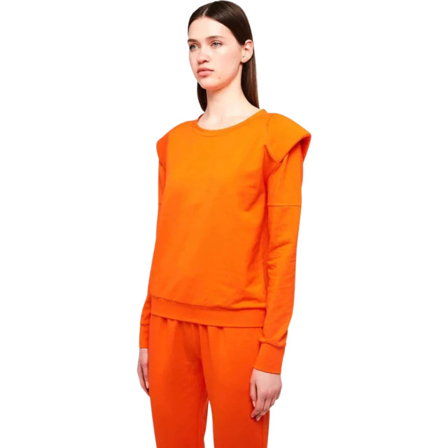 WB Comfy dames sweatshirt lange mouw 2209 - W - SSWW- orange-XXL large