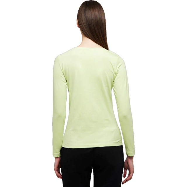 WB Wb comfy dames shirt lange mouw ronde hals 2203 - W - BLS - L.Green large
