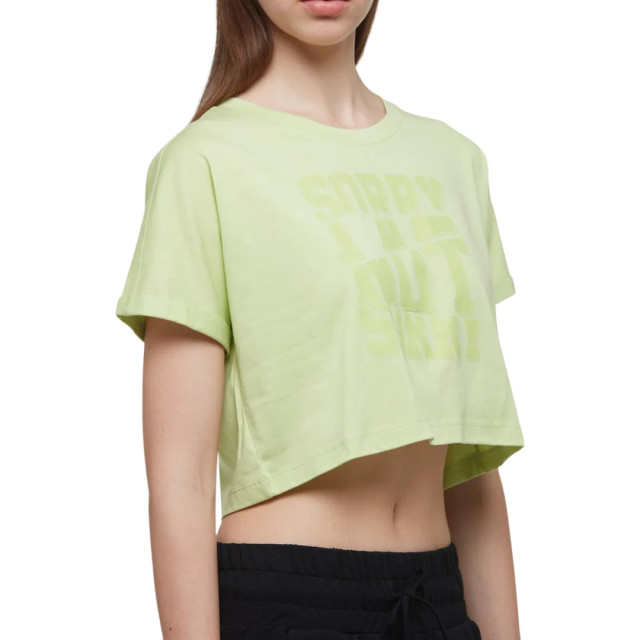 WB Comfy dames crop t shirt licht 2211 - W - BCT-4 large