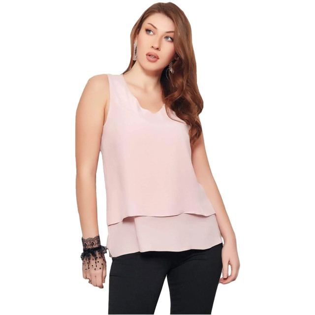 WB Top dames passiebloem blouse 1202W1004-C44 large