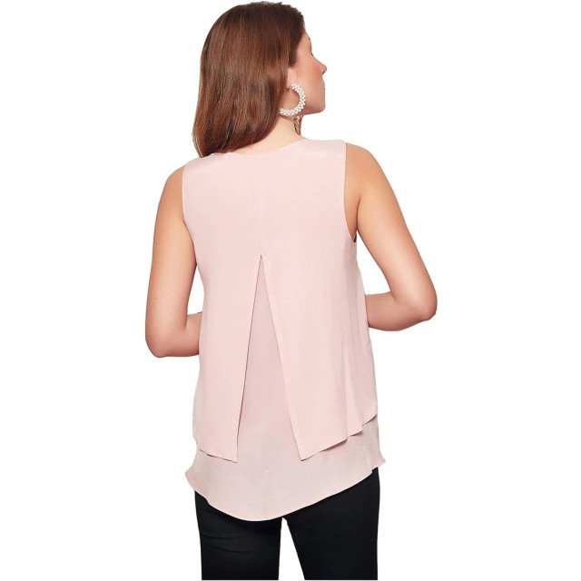 WB Top dames passiebloem blouse cremé 1202W1004-A44 large