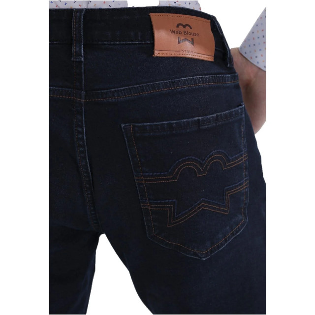 WB Jeans heren spike donker 3201M1001 large