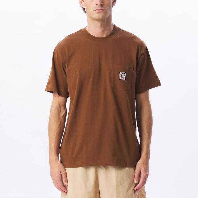 OBEY Casual t-shirt heren 131080287-SIL large