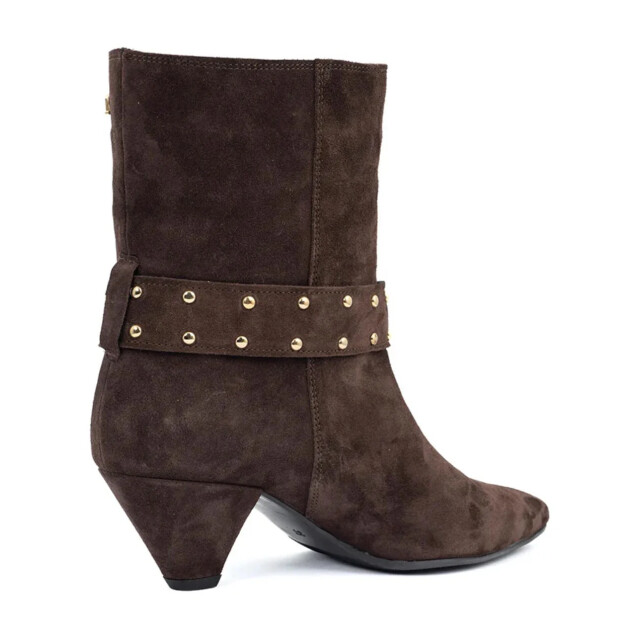Babouche Anine enkellaarzen dark brown enkellaars met hak dames G anine 2 58 large