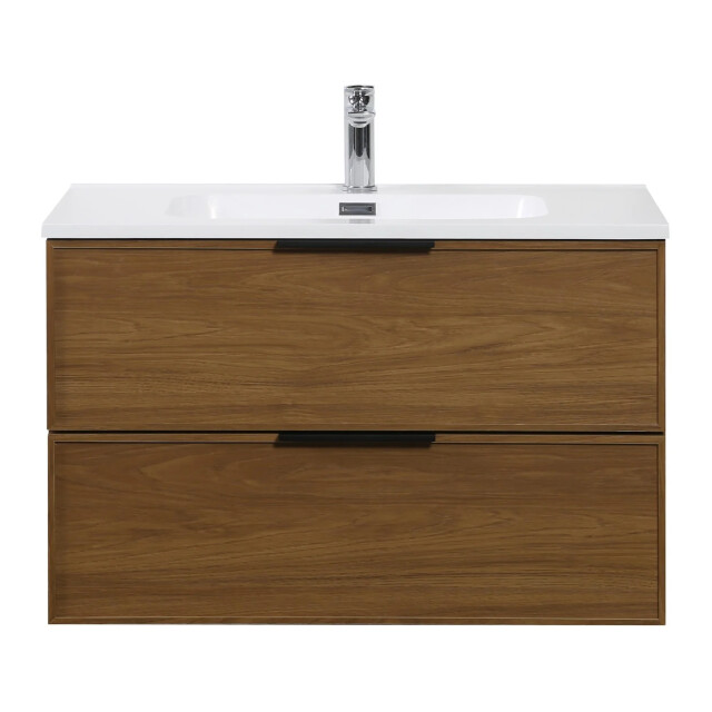 Badplaats Badkamermeubel set luxor 80cm - badmeubel met wastafel 3375941 large