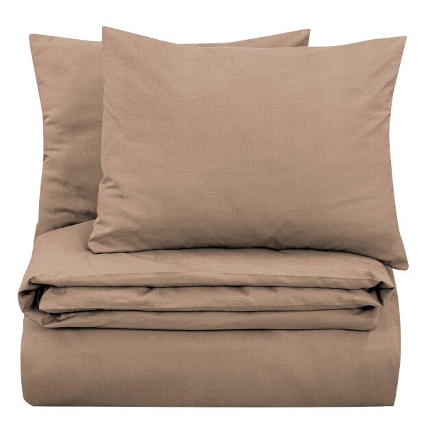 DoubleDry Dekbedovertrek 100% natuurlijk katoen lits jumeaux 240x200/220 cm + 2826089 large