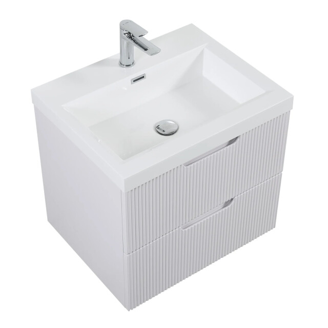 Badplaats Badkamermeubel set thermis 60cm - badmeubel met wastafel 3375948 large