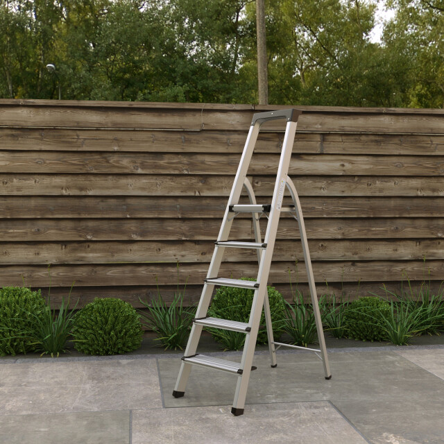 RMBO ® huishoudtrap 5 treden brede treden 3374463 large