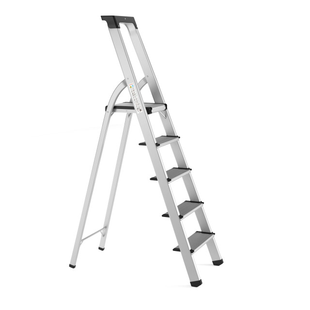 RMBO ® huishoudtrap 5 treden brede treden 3374463 large