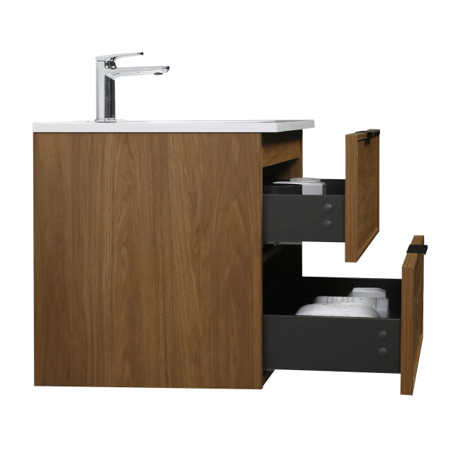 Badplaats Badkamermeubel set luxor 60cm - badmeubel met wastafel 3375943 large