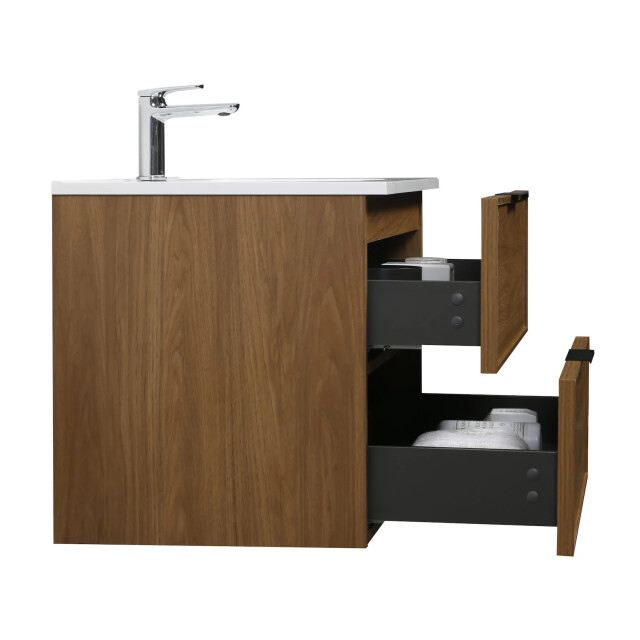 Badplaats Badkamermeubel set luxor 80cm - badmeubel met wastafel 3375941 large