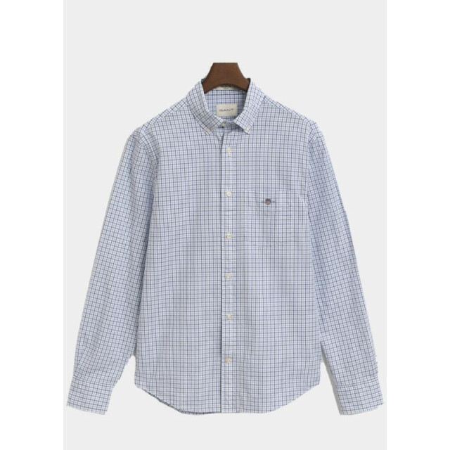 Gant Casual hemd lange mouw reg classic poplin micro chec 3250214/427 199078 large