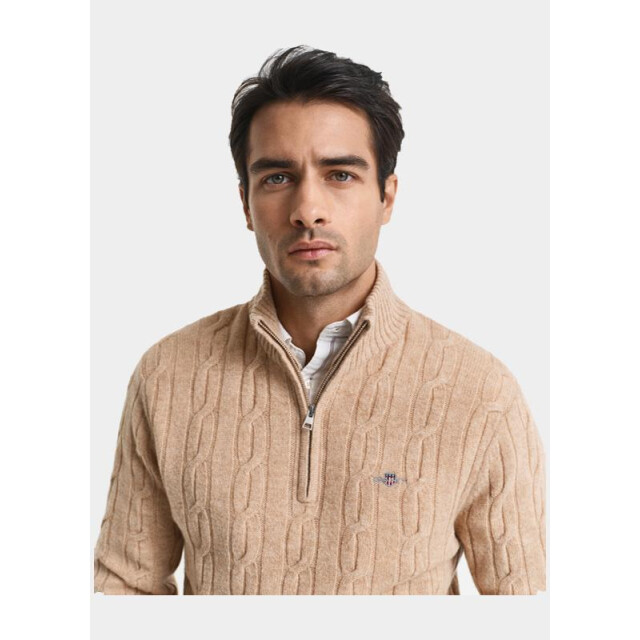 Gant Half zip lambswool cable half zip 8050260/296 199092 large