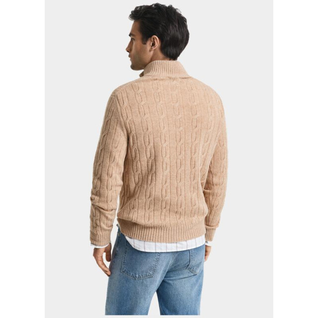Gant Half zip lambswool cable half zip 8050260/296 199092 large