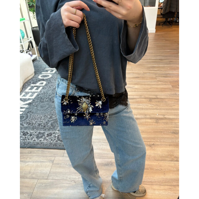 Kurt Geiger Velvet mini kensington 63472 large