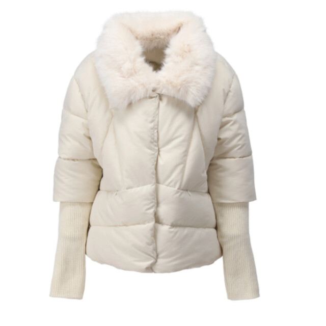 K-Design Puffer jack b902- B902-cream large