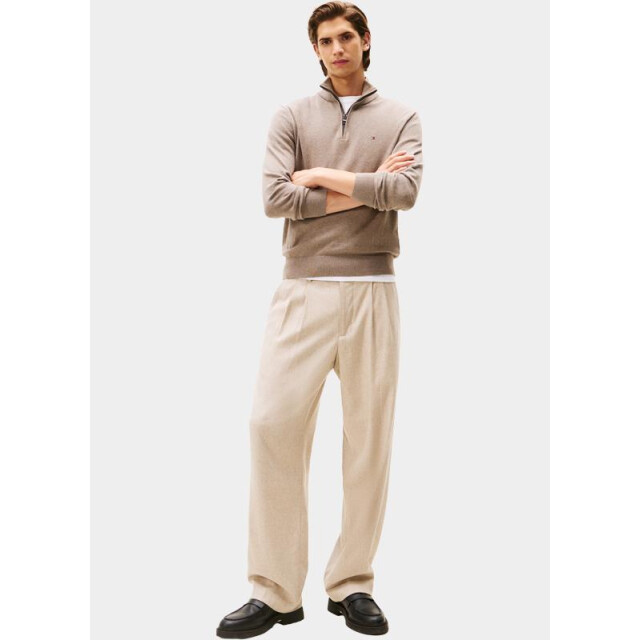 Tommy Hilfiger Half zip pima org ctn cashmere zip moc mw0mw28049/hi3 199146 large