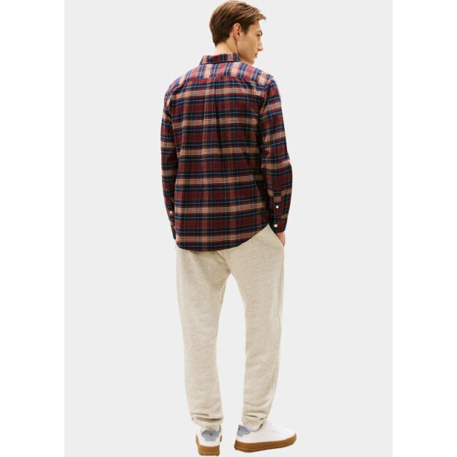 Tommy Hilfiger Casual hemd lange mouw flannel tartan pocket rf shir mw0mw40951/0qj 199169 large