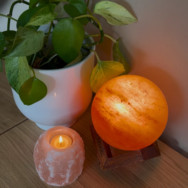 Orakl Dimbare zoutlamp luna 3-4 kg 2821523 large