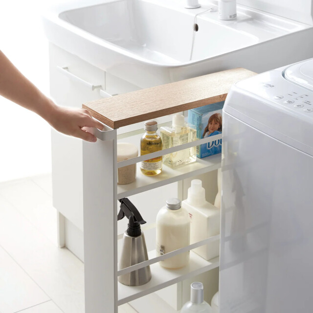 Yamazaki Rek op wieltjes keukentrolley tower 3377604 large