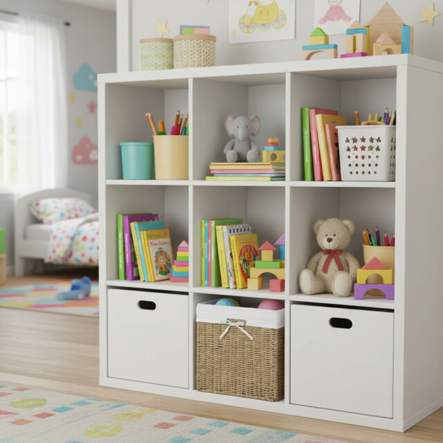 CaliCosy Zeebies opbergkubus 32x32x32cm 2929138 large