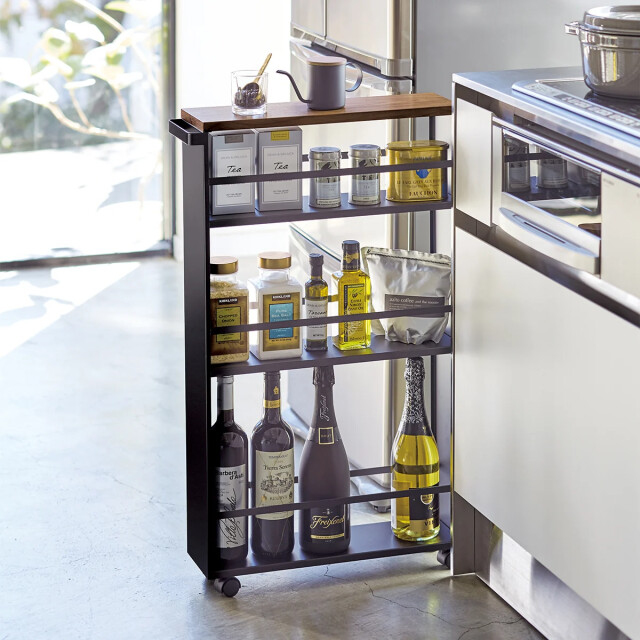 Yamazaki Rek op wieltjes keukentrolley tower 3377628 large