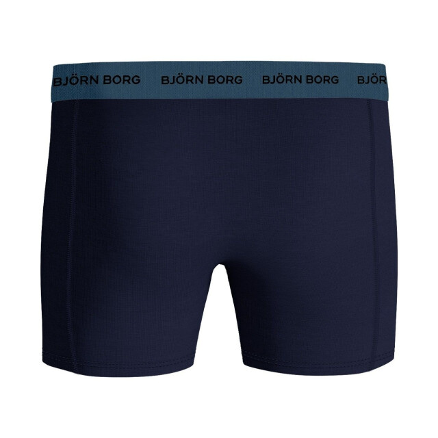 Björn Borg Björn borg cotton stretch boxershorts 3-pack – zwart, donker & bladerenprint copy 10003372-MP001 large