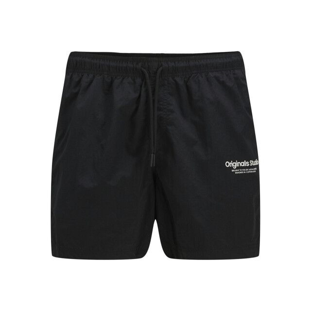 Jack & Jones Heren zwemshort jpstnaxos vesterbo effen 12273986-Black large