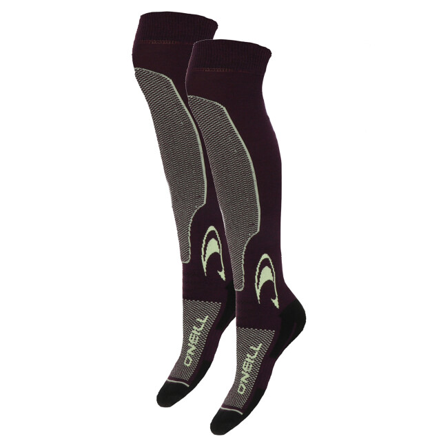 O'Neill Dames/heren skisokken 1-paar plum 789031-Plum large