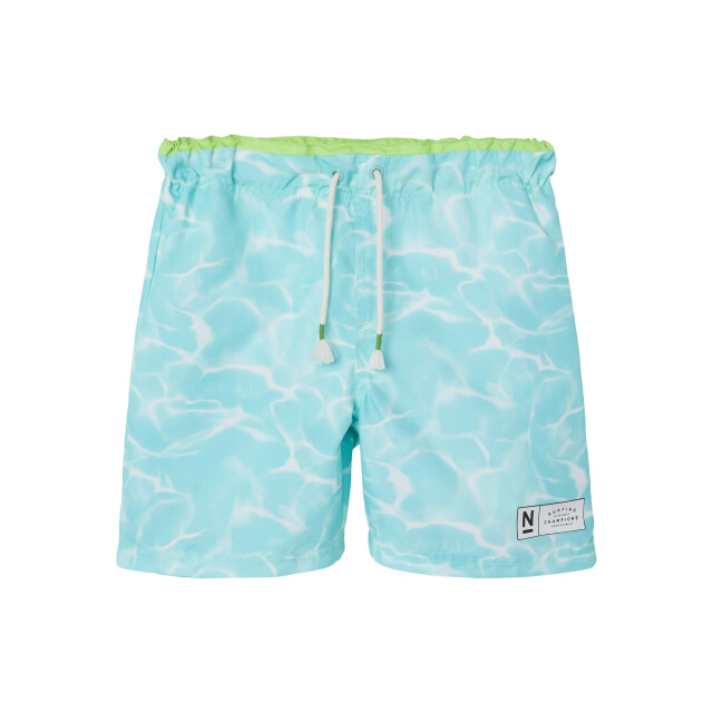 Name It Jongens zwemshort kinderen nkmzaglo waterprint blauw 13213893 large