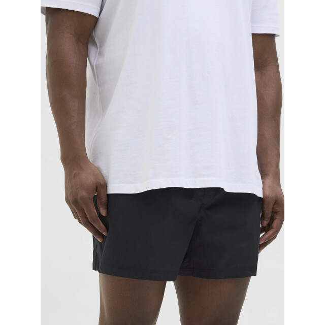 Jack & Jones Heren wijde boxershorts geweven katoen jacmilano 3-pack zwart/grijs 12282286-Black large