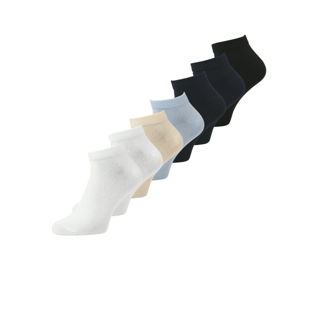 Jack & Jones Heren korte sokken jaceugene enkelsokken 7-pack multicolor 12277652 large