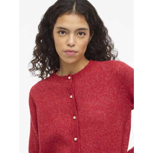 Vila Visalsa ls o-neck knit cardigantes melee 4249.48.0007 large