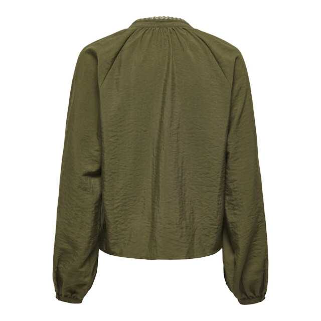 Jacqueline de Yong Jdyloli ls lace shirt wvn dia army 4309.26.0004 large