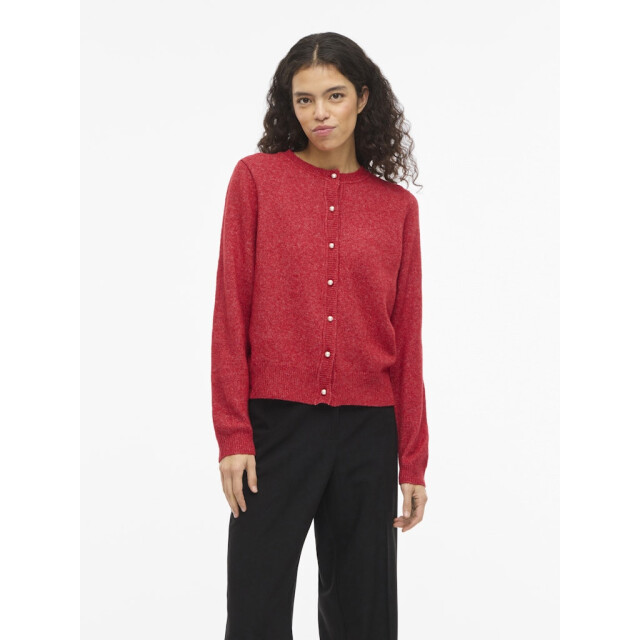 Vila Visalsa ls o-neck knit cardigantes melee 4249.48.0007 large
