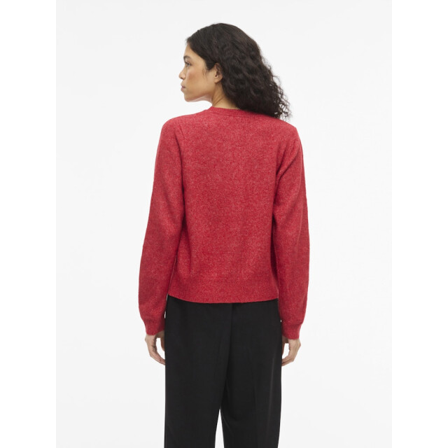 Vila Visalsa ls o-neck knit cardigantes melee 4249.48.0007 large