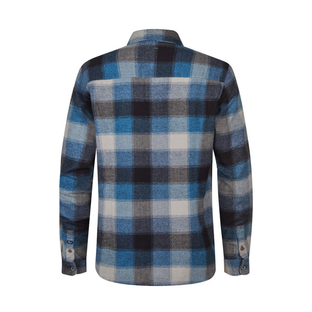Petrol Industries Men shirt long sleeve check licht 5309.31.0022 large