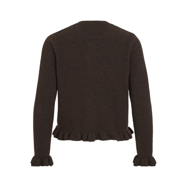 Vila Vijacia o-neck ls frill knit cardibfs - 4249.70.0021 large